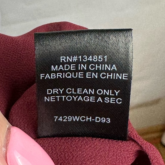 WAYF Marion Tie Neck Sleeveless Blouse Size Large - Picture 7 of 9